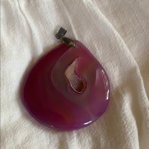 Rose Quarts Pendent